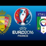 Euro 2016 Belgium vs. Italy