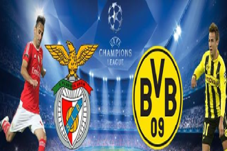12BET, 12BET India, Football Tips, Match Prediction, UEFA, UEFA Champions League, Champions League, Round of 16, Benfica vs. Borussia Dortmund, Benfica, Borussia Dortmund