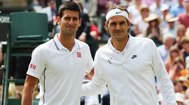 novak djokovic vs roger federer