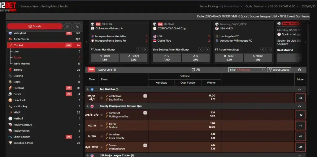 BTI Sports 12bet india